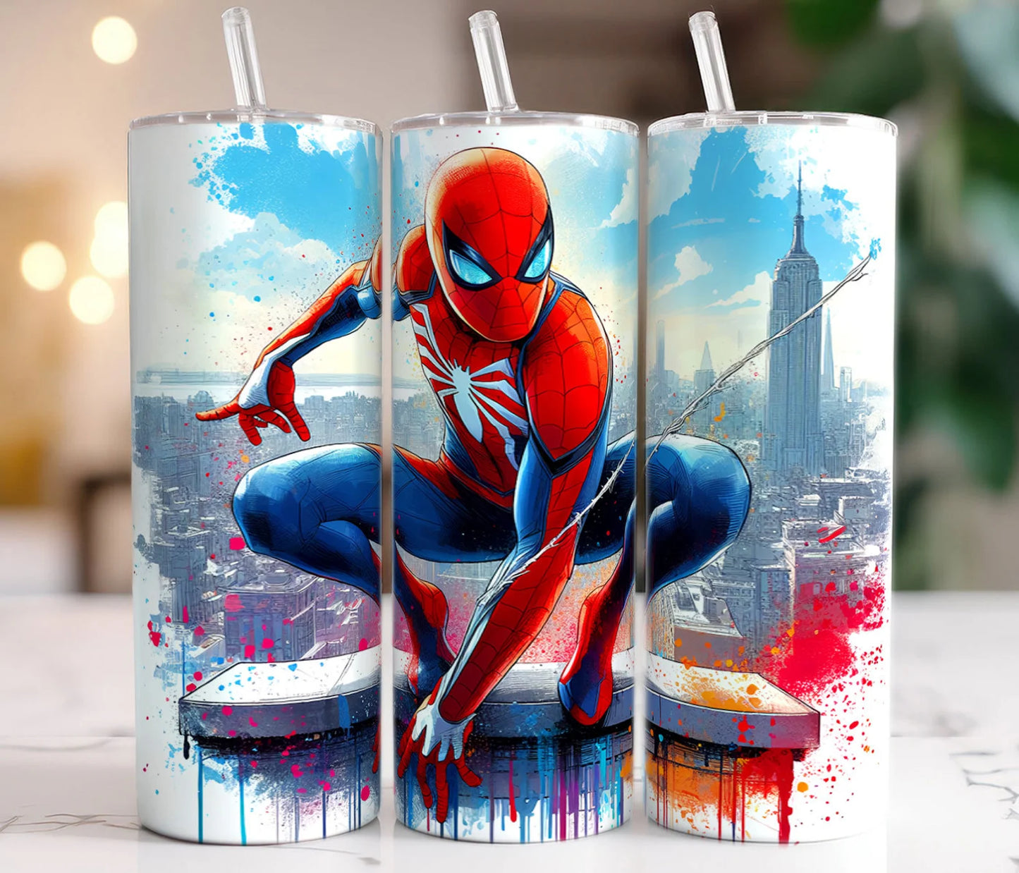 Marvel Themed Tumbler