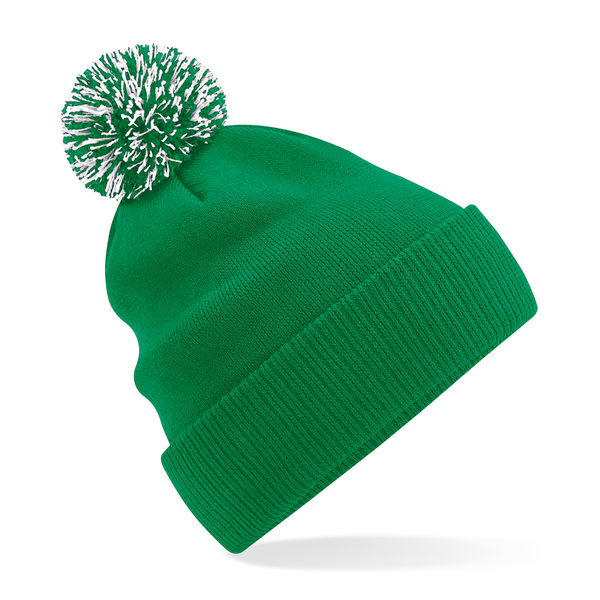 Pom Pom Beanie Hat Embroidered with your logo