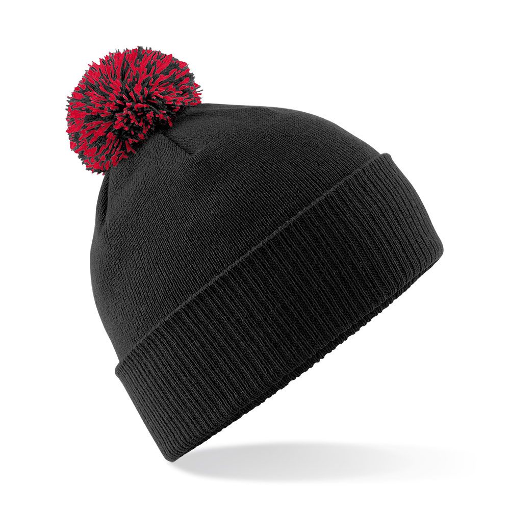 Pom Pom Beanie Hat Embroidered with your logo