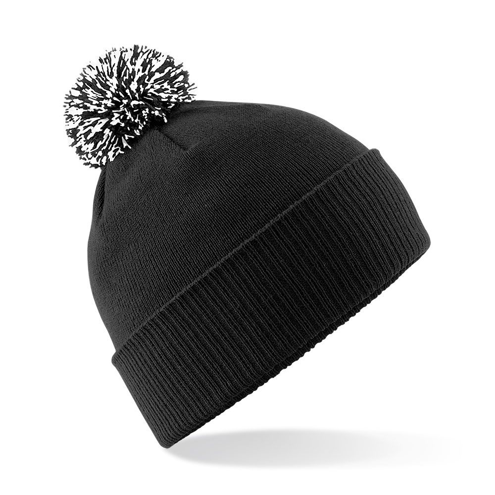 Pom Pom Beanie Hat Embroidered with your logo