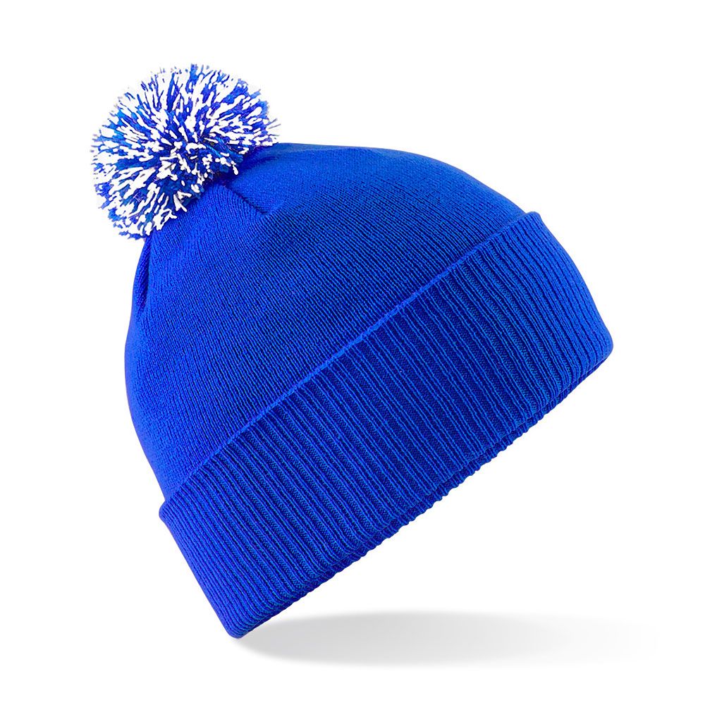 Pom Pom Beanie Hat Embroidered with your logo