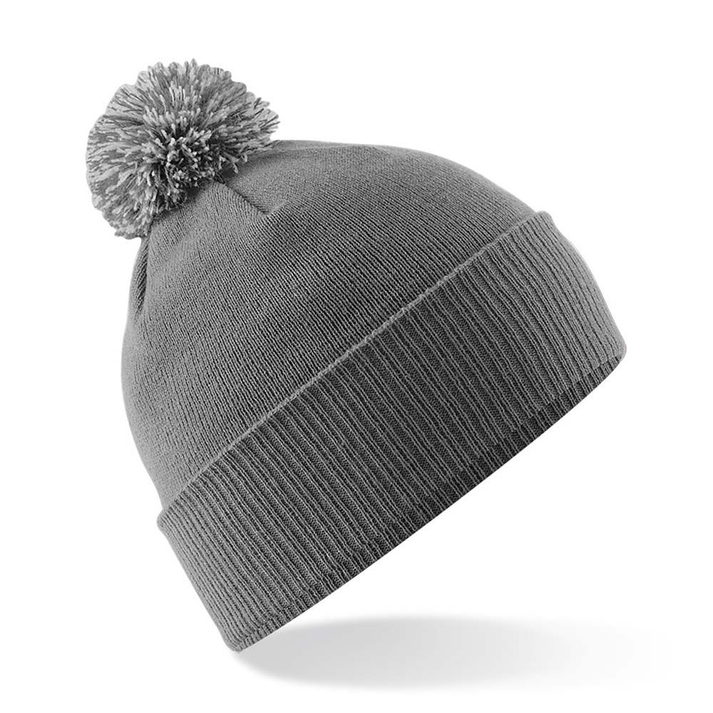 Pom Pom Beanie Hat Embroidered with your logo