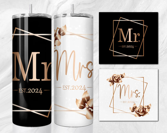 Wedding Themed Tumbler